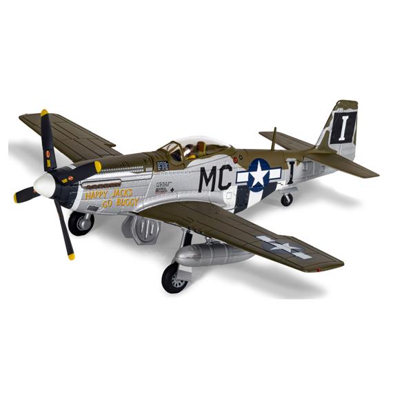 CORGI AA27706 P51D MUSTANG 44 Mci Happy Buchsen Go Buggy Jack M Ilfrey 1:72