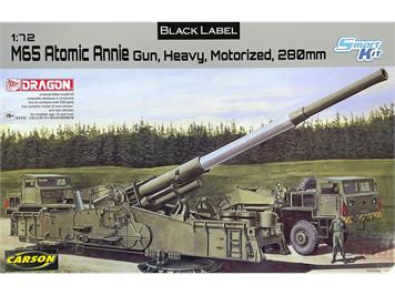 Dragon 07484 M65 Atomic Annie 280mm Heavy Gun 1:72