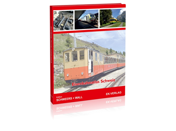 EK-Verlag 6441 Eisenbahnatlas Schweiz, Edition SCHWEERS + WALL ISBN 978-3-8846-6441-6