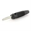 eve Labor-Stecker, LAS4SW, 4mm, schwarz