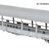 Exact-Train 26001 BLS 4er Set 1. Verladewagen Sdt AC Ep VI - H0 (1:87) | Bild 2