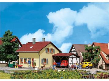 Faller 131358 Hobby Siedlerhaus mit Anbau HO