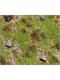 Faller 180476 PREMIUM Landschafts-Segment, Wiese mit Findlingen