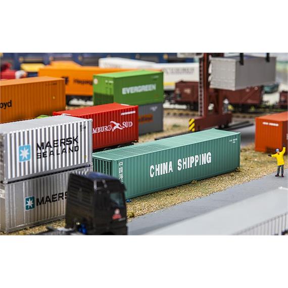 Faller 180844 40´ Hi-Cube Container "China Shipping" HO