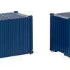 Faller 182054 20 Container, blau, 2er-Set - H0 (1:87) | Bild 3