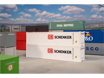 Faller 182153 40 Container DB, 2er-Set - H0 (1:87)