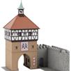 Faller 191789 Altstadttor mit Mauer - H0 (1:87) | Bild 2