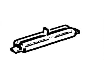 Fleischmann 22214 Isolier-Schienenverbinder, N + H0e