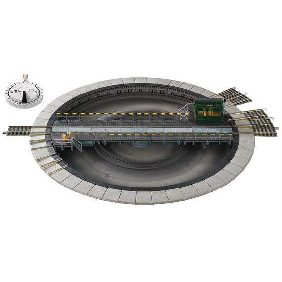 Fleischmann 6152 Komfort-Drehscheibe 6152 C ("denkend") mit elektrischem Antrieb, H0