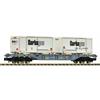 Fleischmann 6660091 Containertragwagen, Gattung Sgnss, der SBB Cargo, "Carbagas" - N