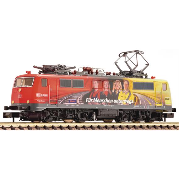 Fleischmann 781381 Elektrolokomotive 111 024-8 DB AG "ADAC", DCC digital, N