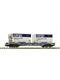 Fleischmann 865244 Containertragwagen, Gattung Sgnss "CARGO" der SBB, N (1:160)