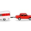 Herpa 028585 Wartburg 353 '82 Limousine mit Qek-Junior - H0 (1:87) | Bild 3