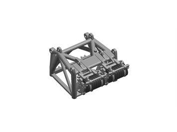 Herpa 053556 Zubehör Rollenpaket für "Liebherr Raupenkran LR 1600/2" HO