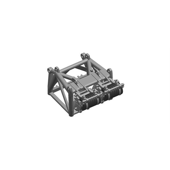 Herpa 053556 Zubehör Rollenpaket für "Liebherr Raupenkran LR 1600/2" HO