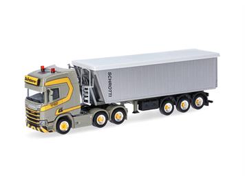 Herpa 318471 Scania CR 20 HD Stöffelliner-Sattelzug "Dornbierer" - H0 (1:87)