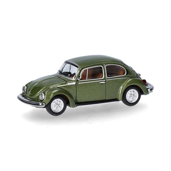 Herpa 430982-002 Volkswagen (VW) Käfer 1303, moos metallic - H0 1:87