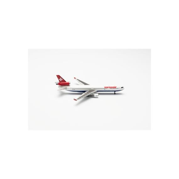 Herpa 537087 Swissair McDonnell Douglas MD-11 "Qualiflyer" – HB-IWB "Graubünden" - 1:500