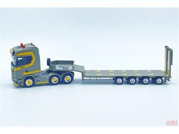 Herpa 955997 Scania CS20 HD Semitiefl ade-Sattelzug Dornbierer (CH) - H0 (1:87)