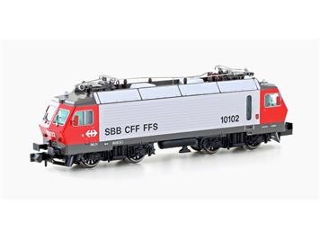 Hobbytrain H28404S SBB E-Lok Re 4/4 10102 hellgrau, Ep. IV, DCS - N (1:160)