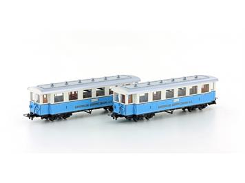 Hobbytrain H43101 Personenwagen-Set "Zugspitzbahn" 2er Set, H0m (1:87)