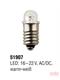 Kahlert 51907 LED-Schraubbirne E5,5, 19V, klar, 2 Stück