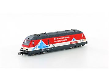 KATO 137123 Elektrolok SBB Re 460 "Coop - Pro Montagna", N (1:160)