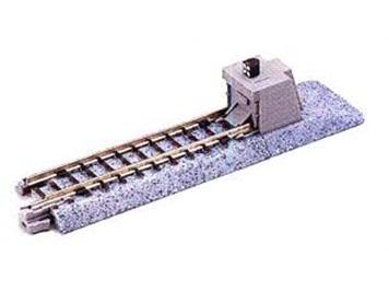 Kato 20-046 Prellbock Beton mit Gleis gerade, 2 Stück - N (1:160)