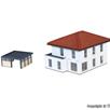 Kibri 38336 Kubushaus Mia mit Carport - Polyplate Bausatz - H0 (1:87) | Bild 5