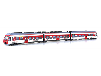 L.S.Models 17200ACS Region Alpa RABe 525 NINA 3teilig Ep V AC Sound - H0 (1:87)