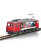 LGB 23105 MGB E-Lok HGe 4/4 II Nr. 3, "Mitarbeiterwerbung", mfx/DCC mit Sound - Spur G IIm