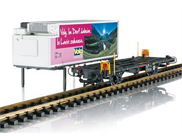 LGB 46896 RhB Containerwagen "Volg - Lavin" - Spur G IIm (1:22,5)