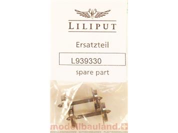 Liliput 939330 AC-Radsatz 10,8 mm für Oldtimer-Personenwagen, 2 Stück - H0 (1:87)