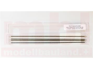 LUX 9705 Reinigungsstäbchen (4) für H0m-Radreinigungs-Anlage - H0m (1:87)