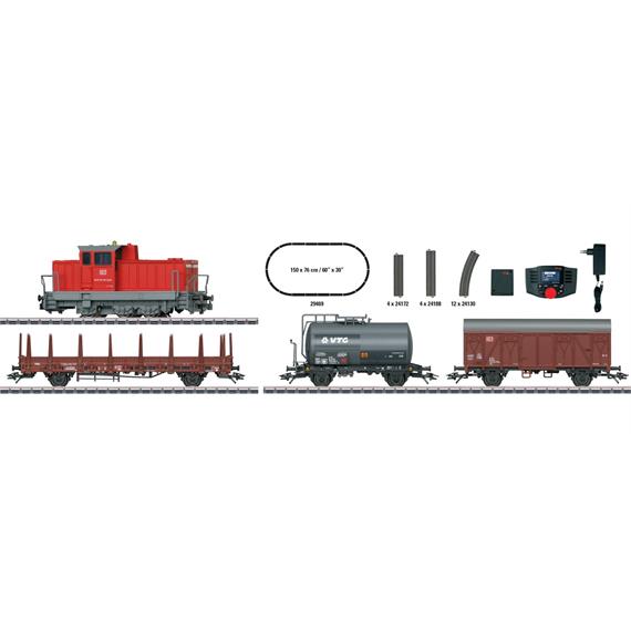 Märklin 29469 Digital-Startpackung "Moderner Rangierbetrieb", mfx mit Sound - H0 (1:87)