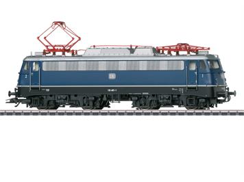 Märklin 39124 E-Lok BR 110 der DB kobaltblau, AC 3L, mfx+/MM/DCC/Sound - H0 (1:87)