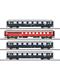 Märklin 43233 Wagen-Set F41 "Senator" 4-teilig der DB, mit LED-Innenbel. - H0 (1:87)