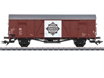 Märklin 46152 Gedeckter Güterwagen Gbkl mit Werbeaufschrift Stern-Radio Sonneberg - H0