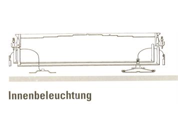 Märklin 7316 Innenbeleuchtung zu 4365 und 4367, H0