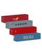 Märklin 76552 Container-Set 40ft.-Standard-Boxcontainer unterschiedlicher Firmen - H0