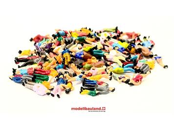 MAZERO 13 15 00 100 Stk. Figuren stehend - H0 (1:87)