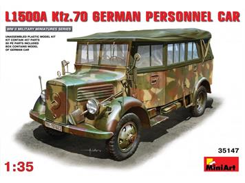 MiniArt 35147 L1500A Kfz. 70 German Personnel Car