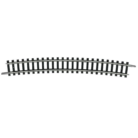 Minitrix 14918 Gebogenes Gleis Radius 492,6 mm R5 15° - N (1:160)