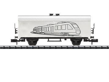 Minitrix 18086 Hobby-Kühlwagen zum Ausmalen N