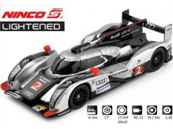 Ninco 50612 Audi R18 Le Mans Winner 2011 Lightenend