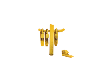 Noch 13606 3D minis Hemmschuh-Set - H0 (1:87)