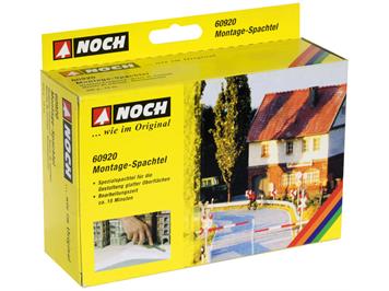 NOCH 60920 Montage-Spachtel, weiss, glatt, 500 g