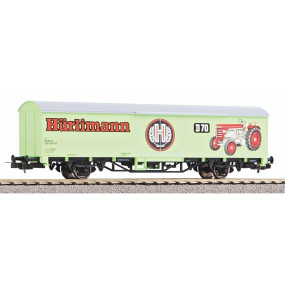 PIKO 58799 Gedeckter Güterwagen "Hürlimann Traktoren" SBB VI - H0 (1:87)