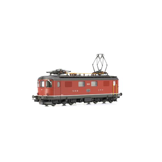 PIKO 96879 SBB Re 4/4 l 10031 rot, 2. Serie, Wechselstrom digital mit Sound, H0 (1:87)