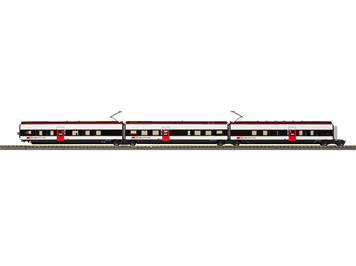 PIKO 97331 SBB Giruno Wagen Set 1 (B,C,D), zu RABe 501 011 Thurgau, Ep. VI, DCS - H0